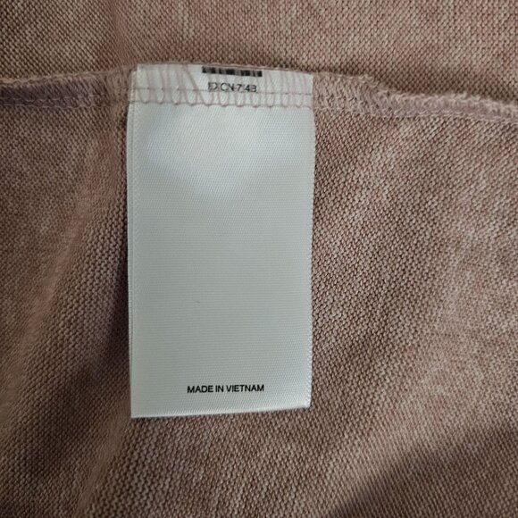 Express Light Pink Rhinestone Embellished Mock Neck Sweater Women's Size Medium - Picture 10 of 13